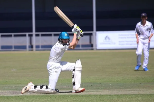 cricket batsman action